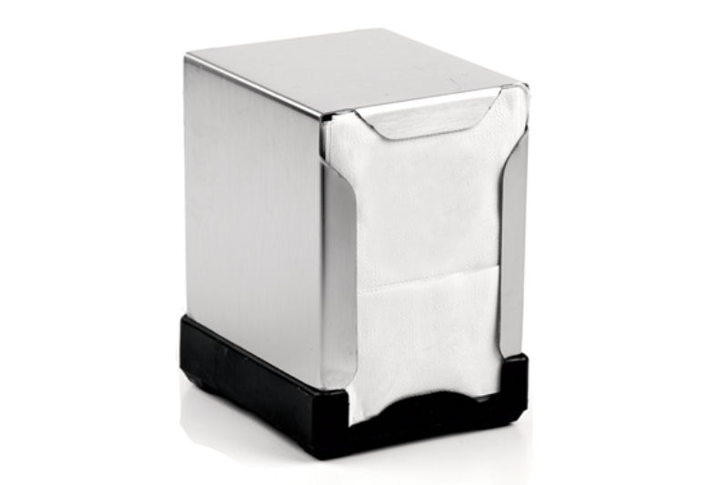 Acero inoxidable pulido Details about   mDesign WingoPTHsSingle servilletero 