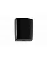 Toallero Plastico Negro ABS ZigZag