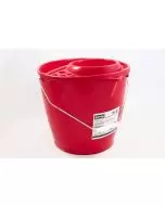 Cubo Fregona con Escurridor Rojo - Limpieza eficiente para todo tipo de suelos y superficies