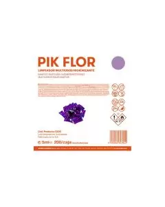 Limpiador Monodosis Pik Flor 5ml ZH Caps Solution - Efectivo y seguro limpiador higienizante para todo tipo de superficies