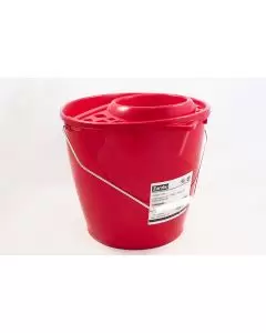 Cubo Fregona con Escurridor Rojo - Limpieza eficiente para todo tipo de suelos y superficies