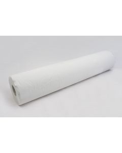 Rollo de Camilla Ecológico 1 Capa 50 cm Ancho - Papel Celulosa Blanco para Centros Sanitarios y Masajes