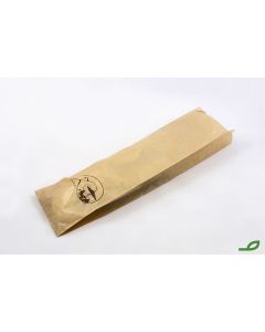 Bolsa de papel kraft alimentaria reciclable: ideal para servicios de comida para llevar