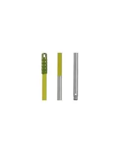 Palo Cepillo Escoba Aluminio Universal Amarillo 1,40m