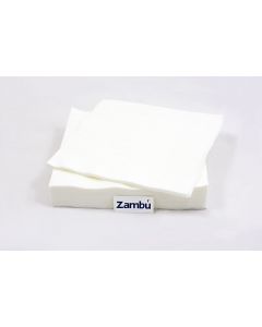 Servilletas de papel blancas de 30x30cm, 3 capas con mayor consistencia - Zambú Higiene