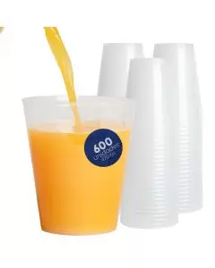 Vaso de Plástico Semitransparente 470cc: Resistencia y Estilo para tus Bebidas | 450 Unidades por Caja
