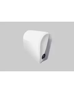 Dispensador de papel de palanca con autocorte y cierre de seguridad.