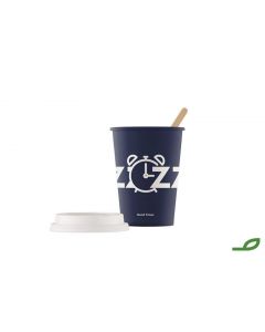 Vaso de Cartón para Café Cortado de 200cc - Ideal para Líquidos Calientes