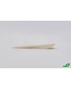 Cuchillo de fibra de maíz biodegradable y compostable