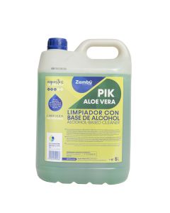 Pack 2 - Desinfectantes de suelos PIK Aloe Vera 5L - Perfume agradable y fórmula potente
