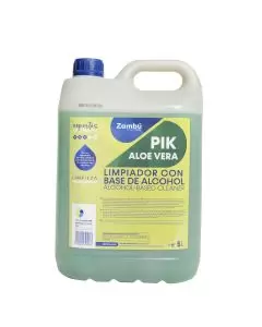 Pack 2 - Desinfectantes de suelos PIK Aloe Vera 5L - Perfume agradable y fórmula potente