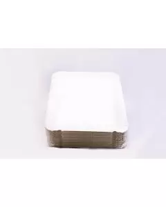 Bandeja de Cartón Blanco para Repostería de Alta Resistencia de 24x30 cm