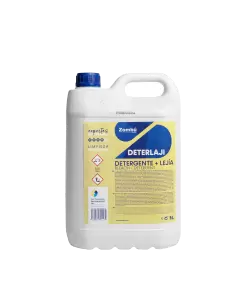Limpiador Detergente + Lejía DETERLAJI 5L: Desinfección Poderosa para tu Hogar | Garrafa 5L.