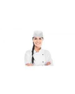 Gorro Cocinero Ajustable de Papel Blanco - Barco