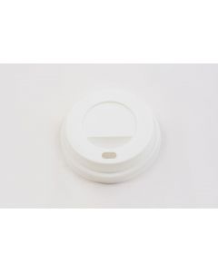 Tapas plásticas para vasos de cartón de 250cc - Pack de 100 unidades