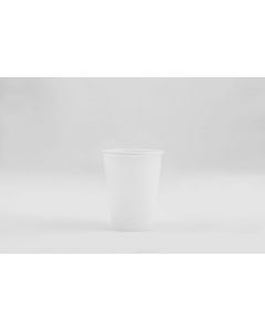 Taza de plástico blanco para máquinas dispensadoras de agua
